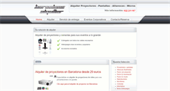 Desktop Screenshot of barcelona-alquiler.es