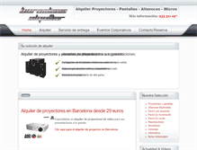 Tablet Screenshot of barcelona-alquiler.es